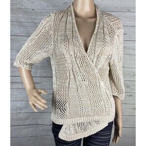 Nomadic Traders Cardigan Sweater Oatmeal Color